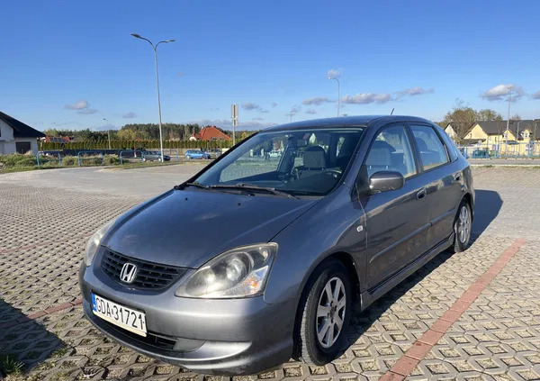 honda civic Honda Civic cena 6000 przebieg: 205000, rok produkcji 2004 z Mieszkowice